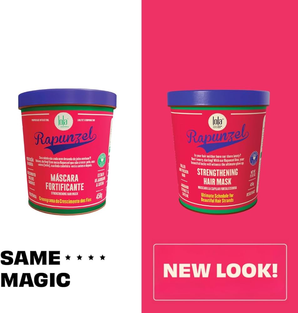 Lola Cosmetics Rapunzel Strengthening Hair Mask 450g