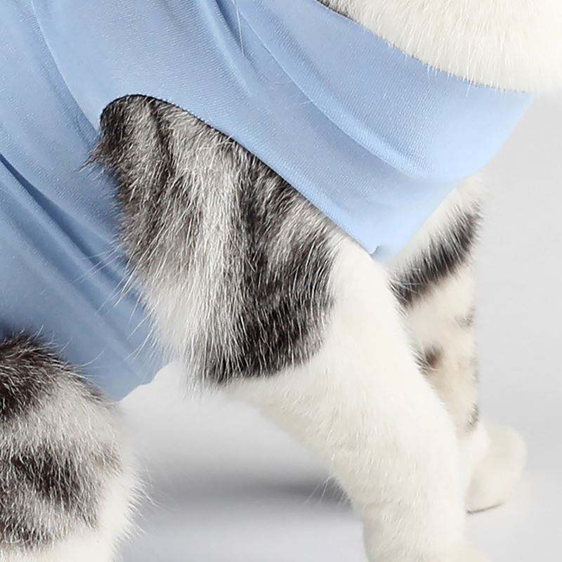Pet Postoperative Recovery Clothes Female Cat Straps Sterilization Clothes Cat Weaning Clothes Breathable Physiological Clothes Anti-Licking And Anti-Biting