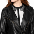 Women’s Soft Leather Motorcycle Jacket